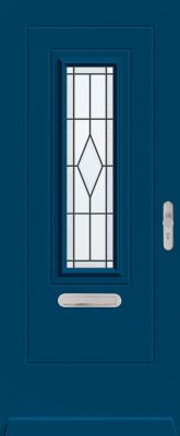 ML 860 glas-in-lood isolatieglas Arrow 83 cm x 201,5 cm