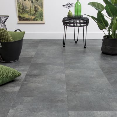 Steen antraciet Click De luxe