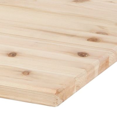 Massief houten werkblad grenen