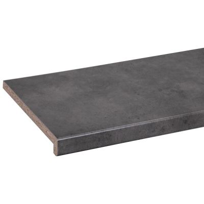 Vensterbank spaanplaat 38 mm Donker Beton 302 x 29 cm