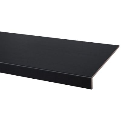 Overzettrede zwart eiken 130 x 38 cm
