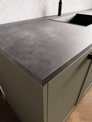 Aanrechtblad beton antraciet 302x63,5x2,8cm 