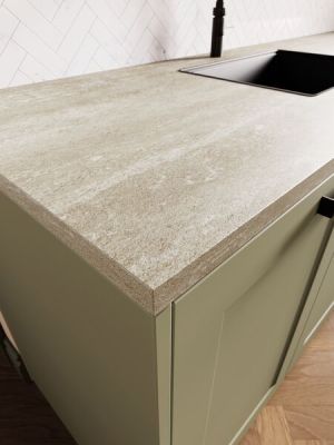 Aanrechtblad beige 302x63,5x2,8cm 