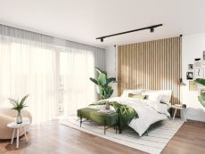 CanDo green Wood Decowall eiken - houten lattenwand