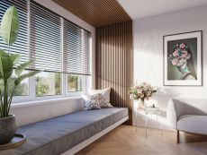 Decowall Acoustic nogueira 260x30cm 2 pe&ccedil;as