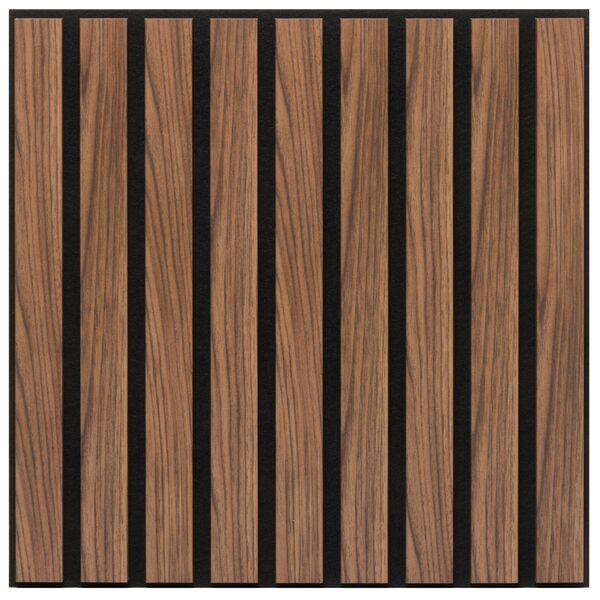 decowall donker eiken lattenwand houten wandpaneel muur panelen