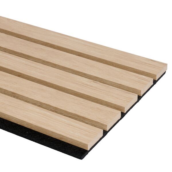 decowall donker eiken lattenwand houten wandpaneel muur panelen